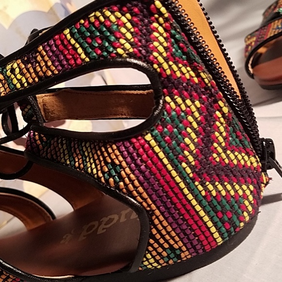 Mudd Brand Lace Up Gladiator Style Sandals - Picture 5 of 6